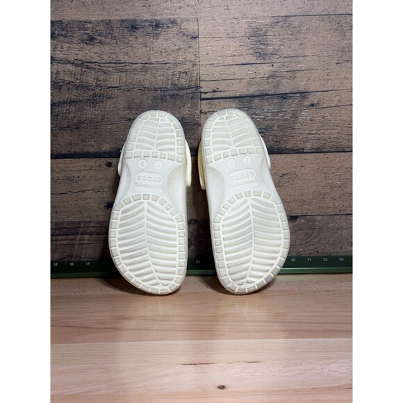 Crocs Unisex Adult's Classic Original Clog Off White Gloss (Men’s 7) Women’s 9 - Picture 7 of 9